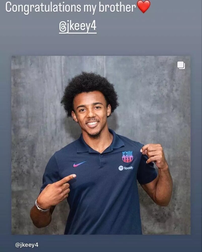 خرید جدید رئال مادرید و تبریک ویژه به خرید جدید بارسلونا/عکس