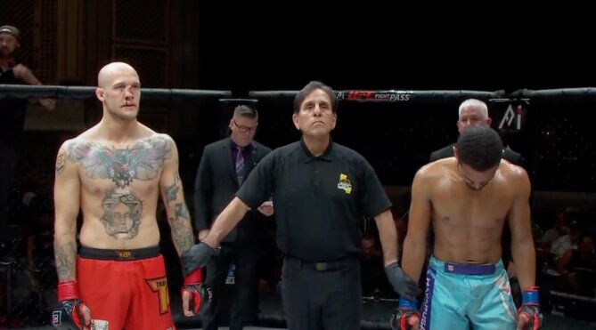 تصویر دلخراش از شکستگی بینی مبارز MMA/عکس