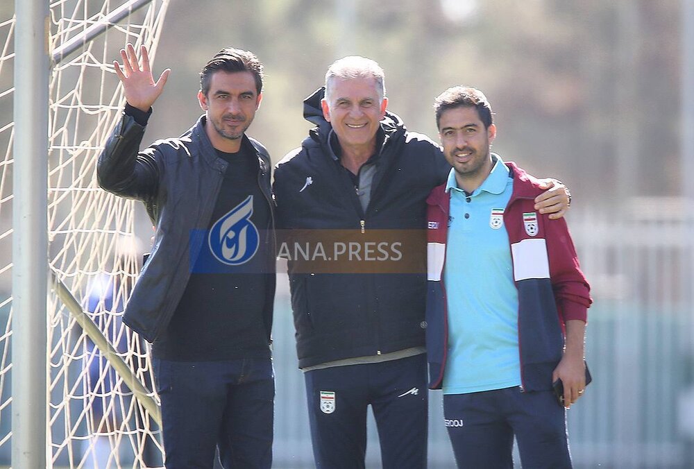 عکس| آشتیکنان رحمتی و کیروش بعد از ۱۰ سال