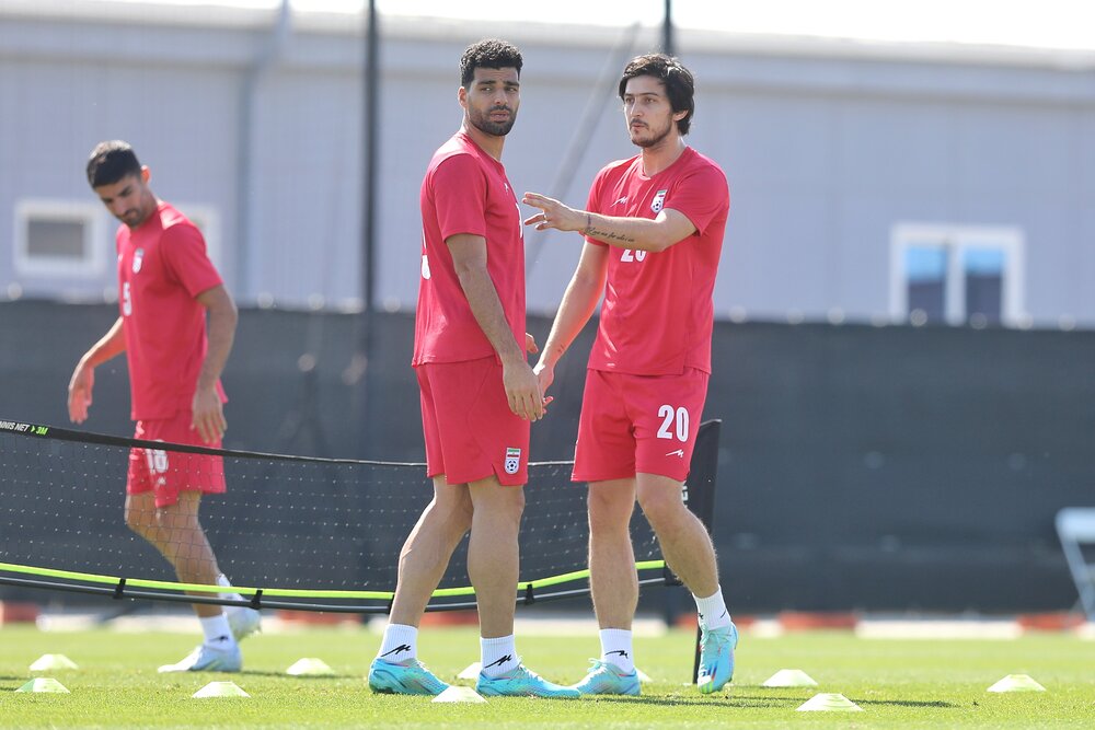 عکس | توصیههای سردار آزمون به مهدی طارمی