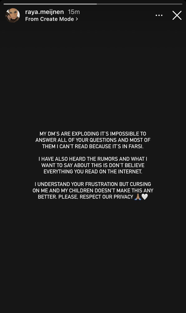 عکس | ناراحتی همسر اوکادیا از توهین پرسپولیسیها؛ به حریم خصوصی من احترام بگذارید!