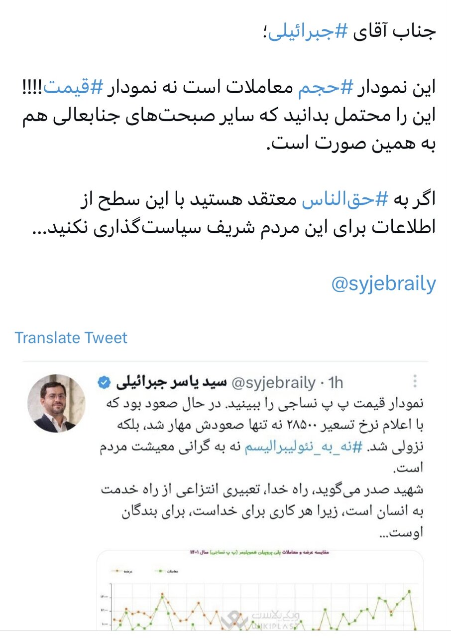 دفاع عجیب یاسر جبراییلی از یک تصمیم ارزی / نتیجه تصمیم جدید توزیع رانت است