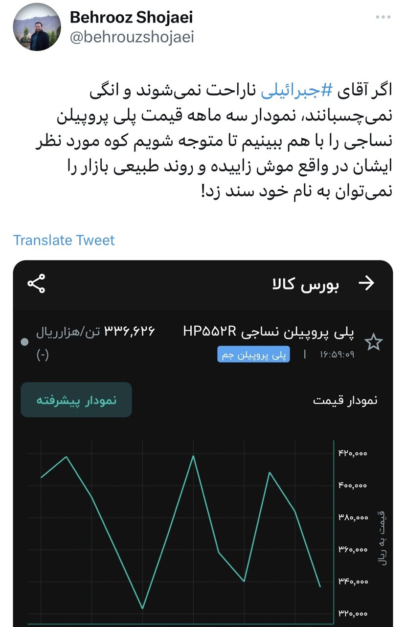 دفاع عجیب یاسر جبراییلی از یک تصمیم ارزی / نتیجه تصمیم جدید توزیع رانت است