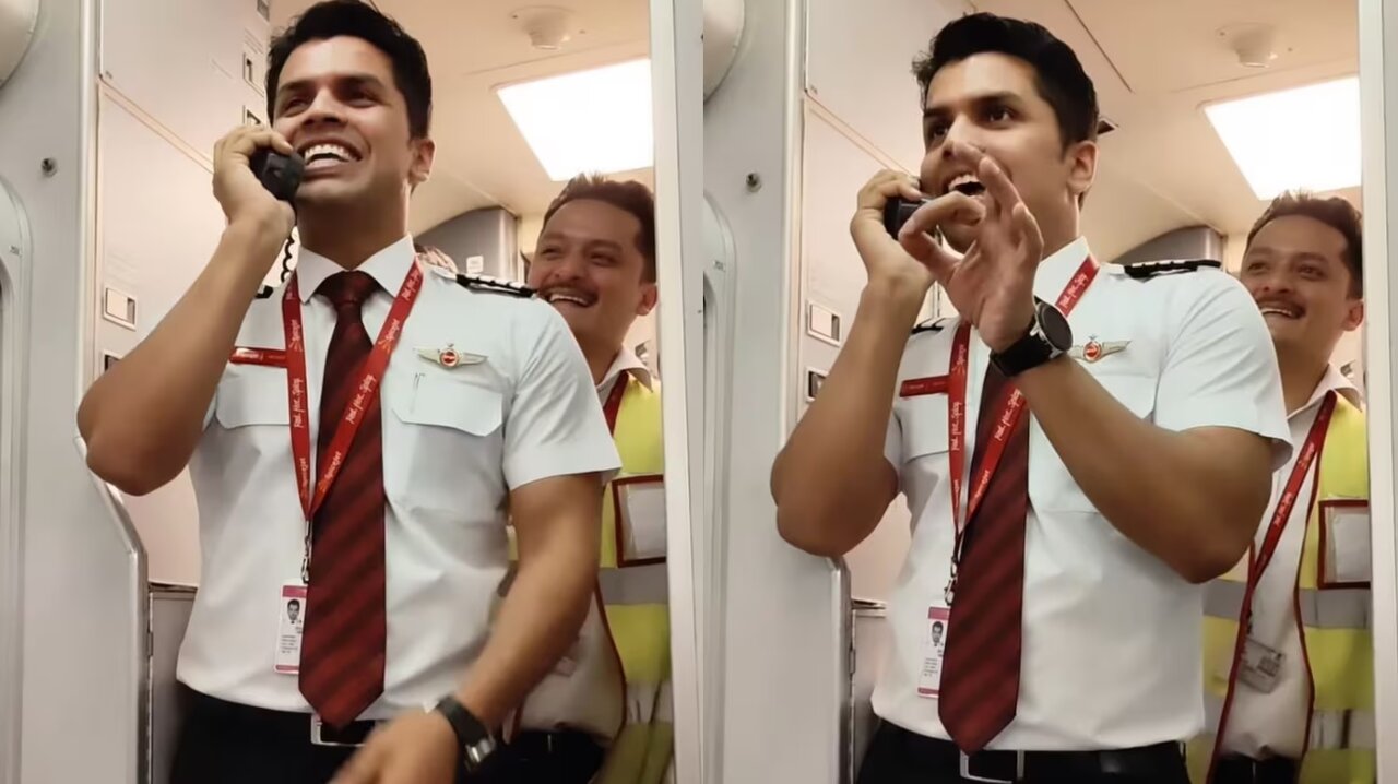 خلبان شوخطبع هندی/ عکس