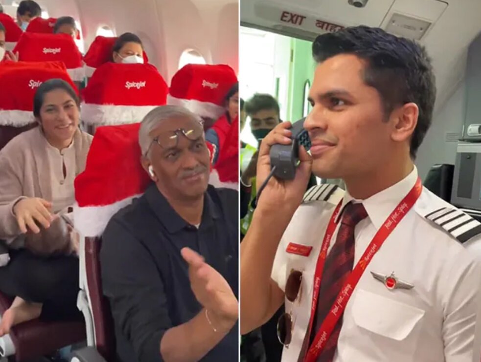 خلبان شوخطبع هندی/ عکس