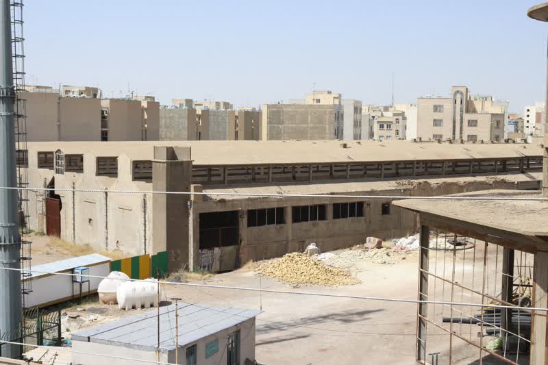 ویرانه های کارخانه تاریخی ریسندگی سمنان