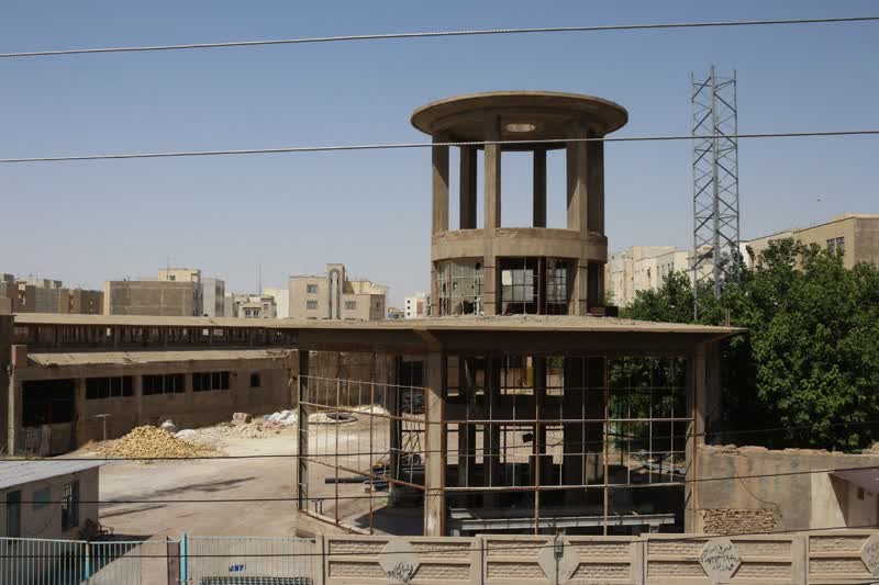 ویرانه های کارخانه تاریخی ریسندگی سمنان