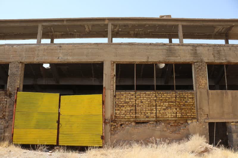 ویرانه های کارخانه تاریخی ریسندگی سمنان