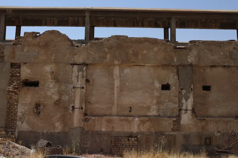 ویرانه های کارخانه تاریخی ریسندگی سمنان