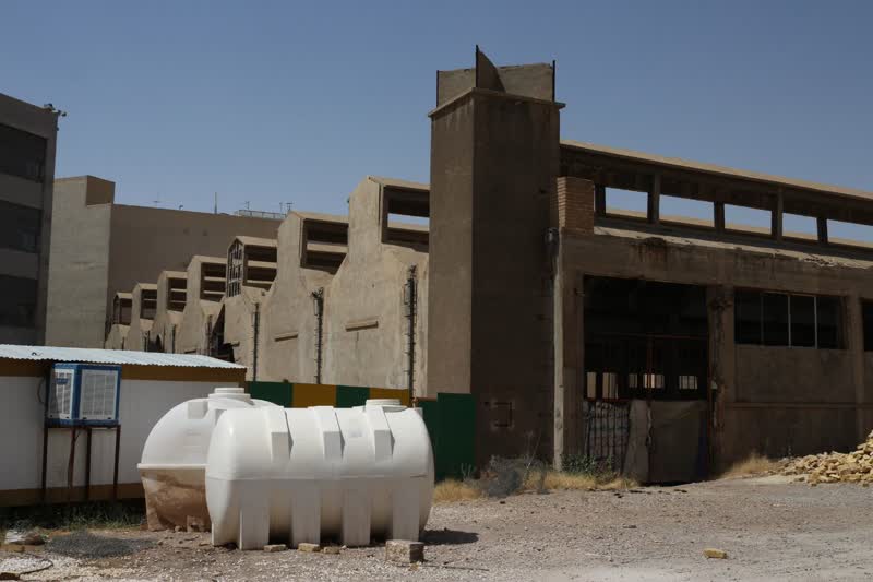 ویرانه های کارخانه تاریخی ریسندگی سمنان