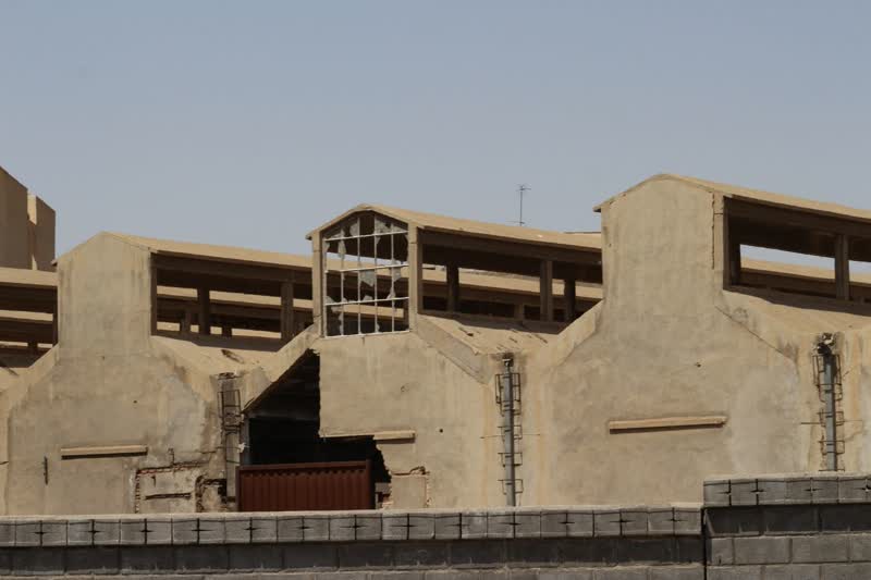 ویرانه های کارخانه تاریخی ریسندگی سمنان