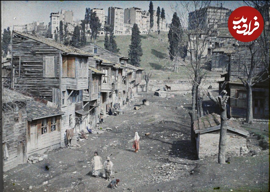 عکسهای رنگی از شهر استانبول؛ ۱۱۰ سال قبل