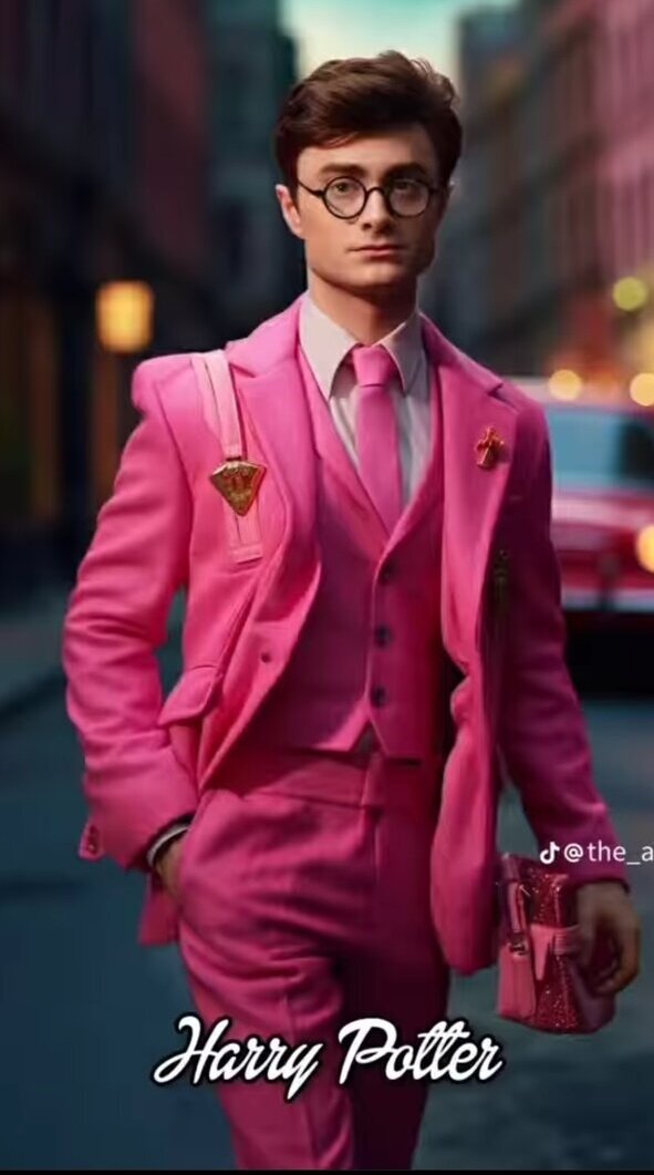 هریپاتر شوهر باربی شد / عکس