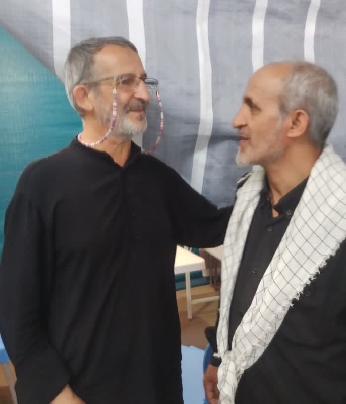 جایی که عشق حسین (ع) بر خستگی غلبه میکند