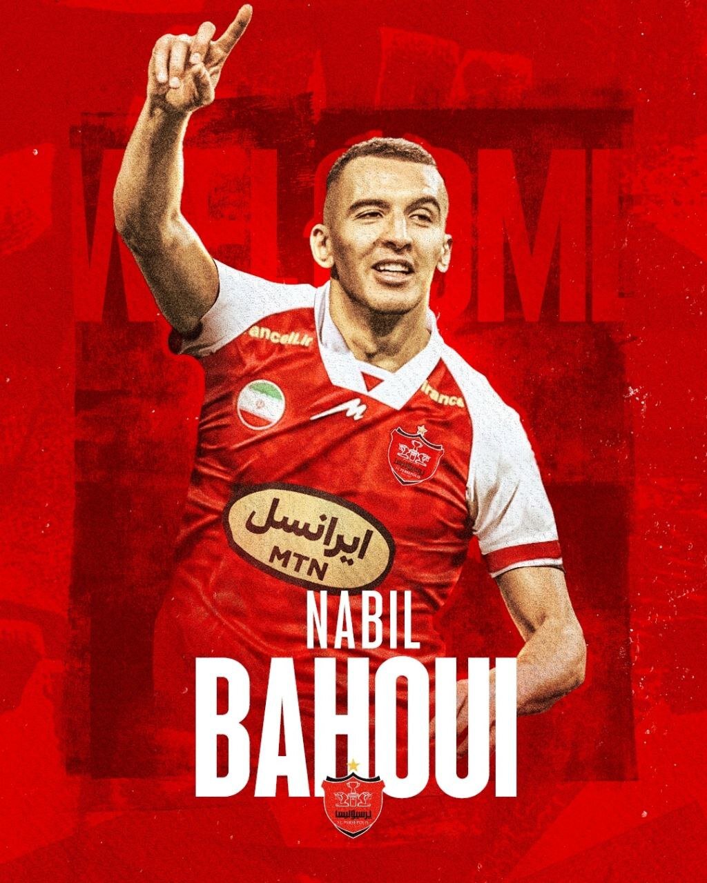 عکس| مهاجم سوئدی رسما به پرسپولیس پیوست