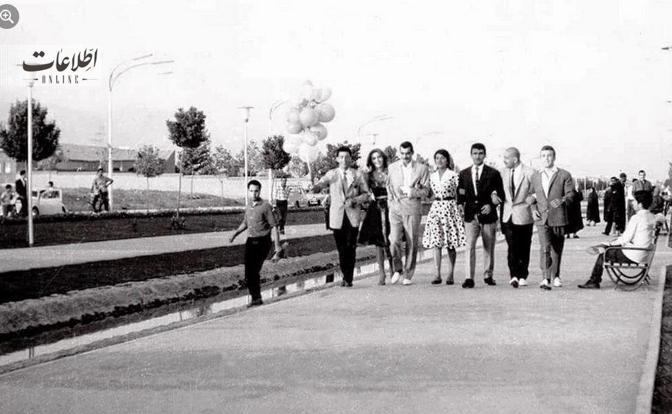 تهران قدیم| اولین عکسهای بلوار کشاورز ۶۵ سال پیش را ببینید
