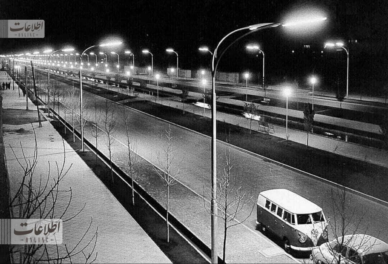 تهران قدیم| اولین عکسهای بلوار کشاورز ۶۵ سال پیش را ببینید