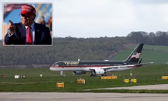 هواپیمای شخصی ترامپ دچار سانحه شد