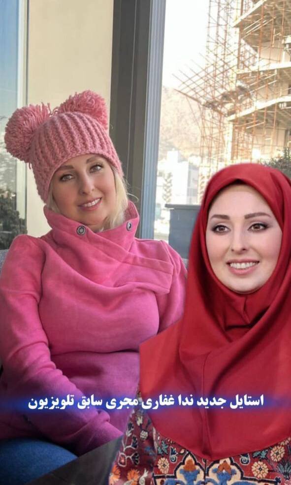 عکس | تغییر استایل ندا غفاری مجری سابق صداوسیما