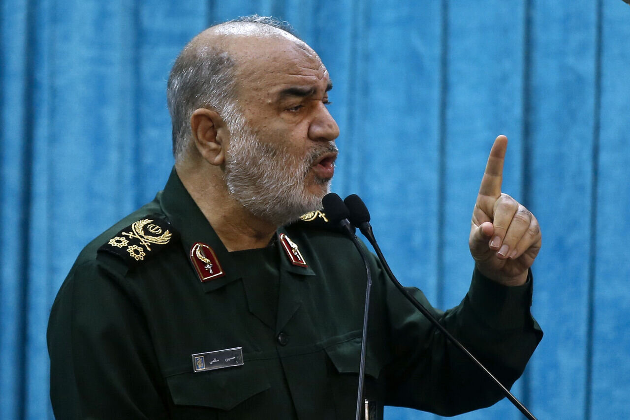 خط و نشان فرمانده کل سپاه برای اسرائیل: به لولههای تاد اعتماد نکنید /هرچه شلیک کنید چند برابر به سمت شما شلیک می شود خط و نشان فرمانده کل سپاه برای اسرائیل: به لولههای تاد اعتماد نکنید /هرچه شلیک کنید چند برابر به سمت شما شلیک می شود