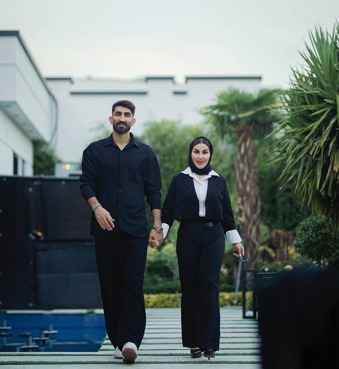 عکس | جشن ۲ نفره بیرانوند و همسرش به بهانه سالگرد ازدواج