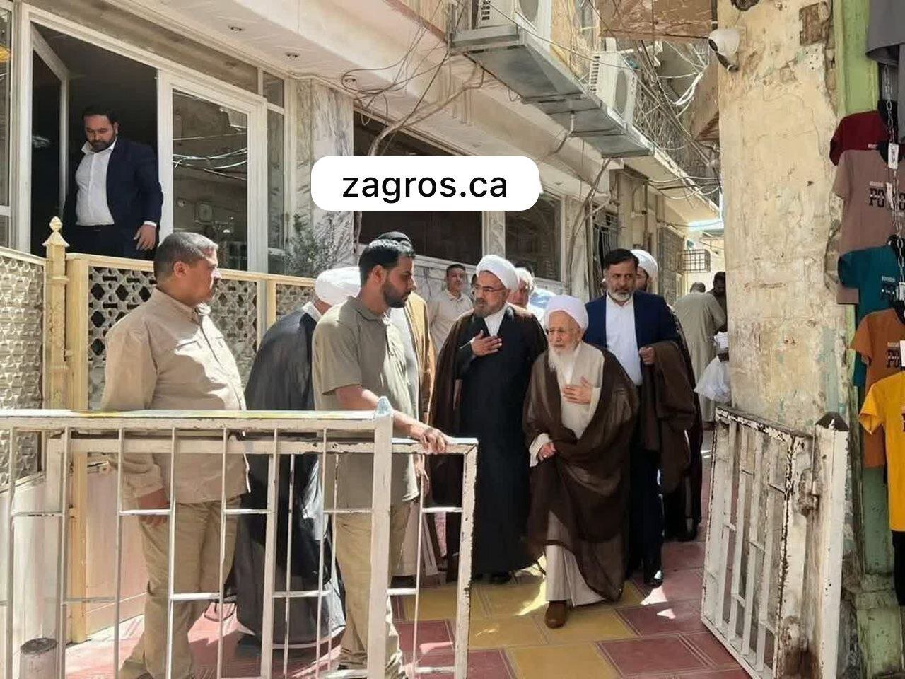 عکس مهم از دیدار آیت الله جوادی آملی با آیت الله سیستانی در نجف عکس مهم از دیدار آیت الله جوادی آملی با آیت الله سیستانی در نجف