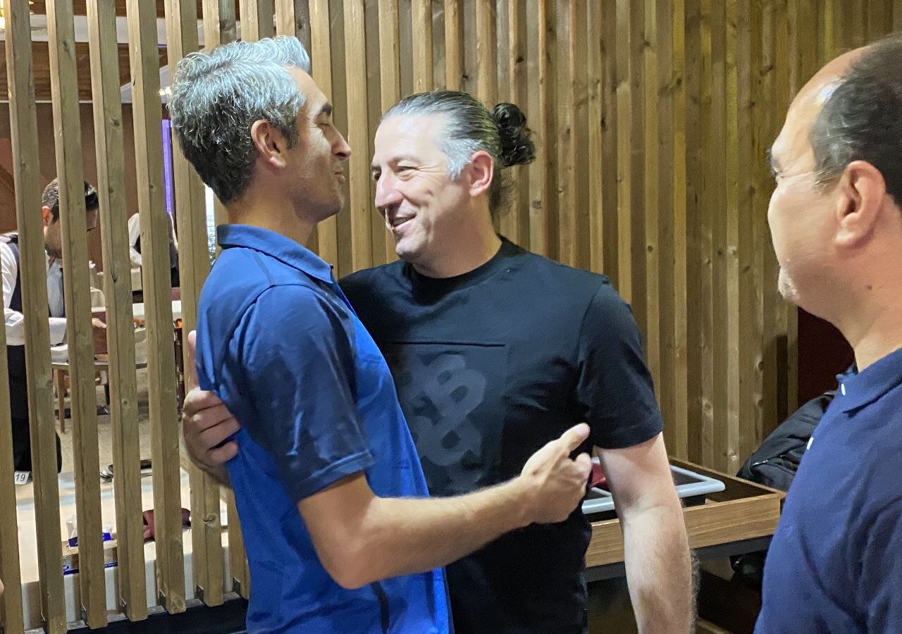 عکس | سامورایی در اردوی استقلال؛ ملاقات جباری با یک دوست قدیمی