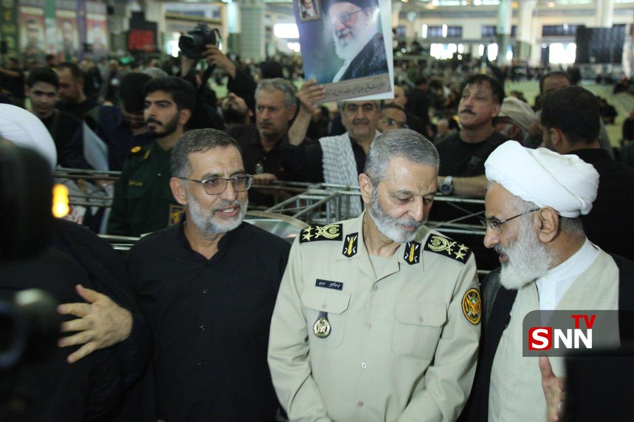 حضور سرلشکر موسوی در مراسم بزرگداشت شهدای اقتدار + تصاویر