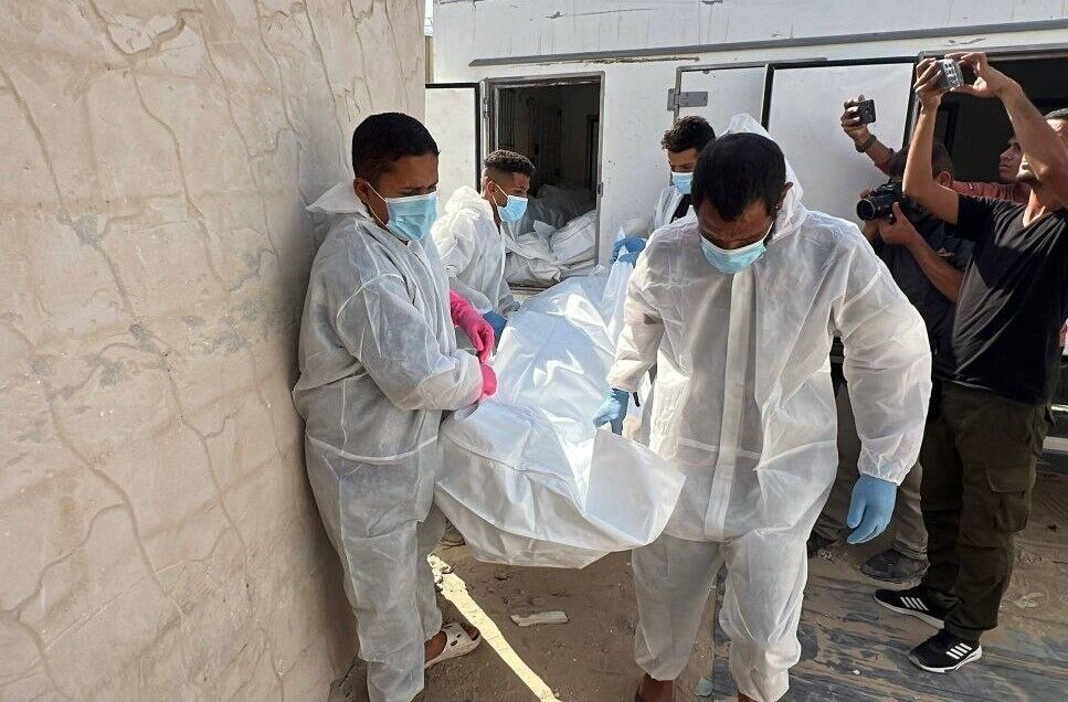 جزئیات تکاندهنده شکنجه اسرای فلسطینی افشا شد؛ برخی از اجساد از داخل تخلیه شده و با پنبه پُر شدهاند / عکس جزئیات تکاندهنده شکنجه اسرای فلسطینی افشا شد؛ برخی از اجساد از داخل تخلیه شده و با پنبه پُر شدهاند / عکس