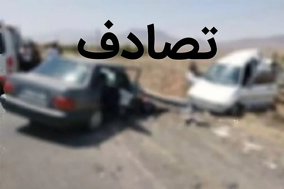 مصدومیت ۱۰ نفر در تصادف ۲ پراید مصدومیت ۱۰ نفر در تصادف ۲ پراید