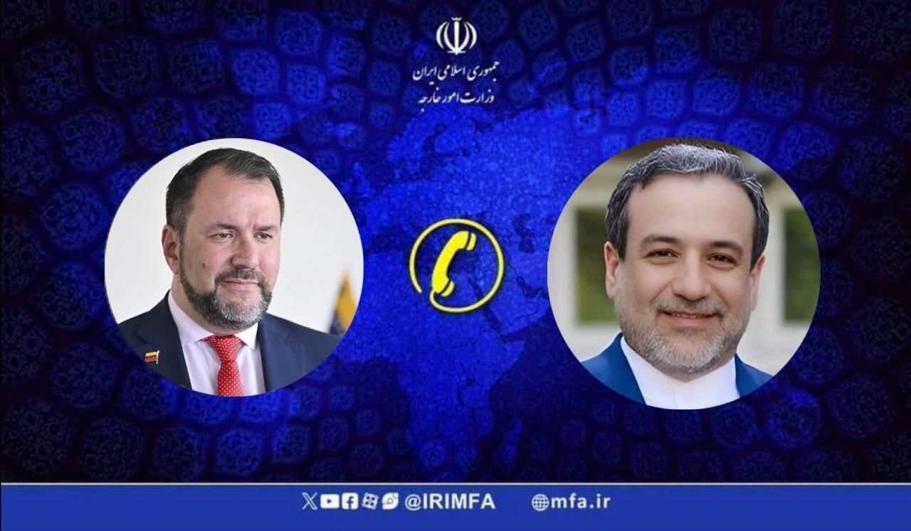 در پی توقیف یک نفتکش دیگر در کارائیب؛ عراقچی با وزیرخارجه ونزوئلا گفتگو کرد در پی توقیف یک نفتکش دیگر در کارائیب؛ عراقچی با وزیرخارجه ونزوئلا گفتگو کرد