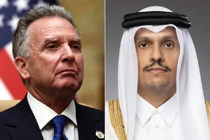 دیدار و گفتگوی وزیر خارجه قطر با ویتکاف و کوشنر در دوحه با محوریت مذاکرات ایران و آمریکا دیدار و گفتگوی وزیر خارجه قطر با ویتکاف و کوشنر در دوحه با محوریت مذاکرات ایران و آمریکا
