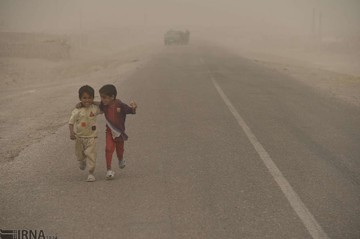 توفان شن در سیستان‎