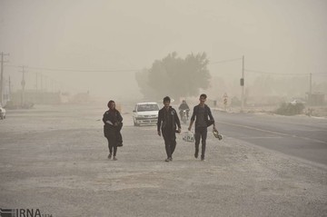 توفان شن در سیستان‎