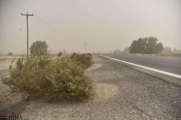 توفان شن در سیستان‎