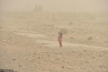 توفان شن در سیستان‎