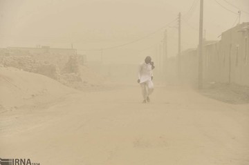 توفان شن در سیستان‎