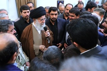 دیدار مسئولان سازمان پدافند غیر عامل با رهبر معظم انقلاب اسلامی
