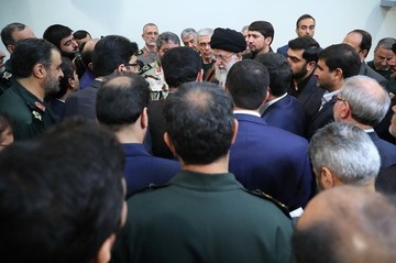 دیدار مسئولان سازمان پدافند غیر عامل با رهبر معظم انقلاب اسلامی