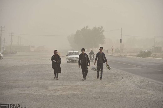 توفان شن در سیستان‎