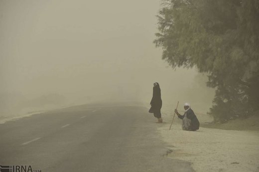 توفان شن در سیستان‎