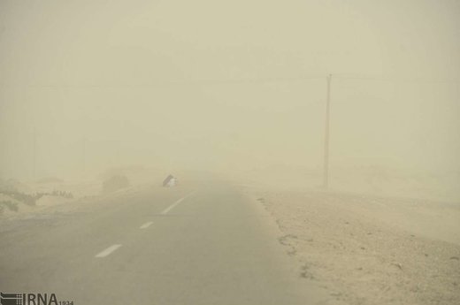 توفان شن در سیستان‎