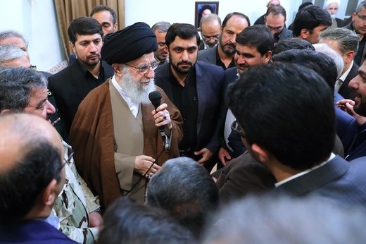 دیدار مسئولان سازمان پدافند غیر عامل با رهبر معظم انقلاب اسلامی