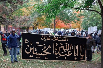 راهپیمایی اربعین حسینی در شهر تورنتو کانادا