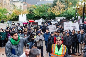 راهپیمایی اربعین حسینی در شهر تورنتو کانادا
