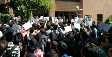 اعتصاب دانشجویان دانشگاه تربیت مدرس/ مسئولان دانشگاه: اعتراض حق آنهاست!