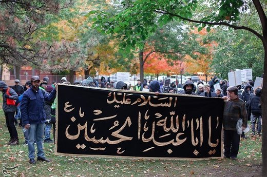 راهپیمایی اربعین حسینی در شهر تورنتو کانادا
