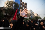تصاویر | عزاداری اربعین دانشجویان در تهران