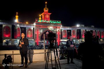 عزاداری در بین الحرمین در شب اربعین حسینی