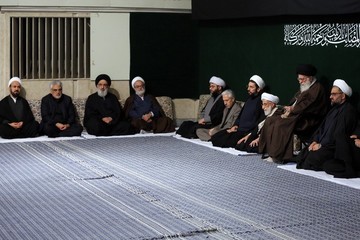 مراسم عزاداری اربعین حضرت سیدالشهدا(ع) با حضور هیئت‌های دانشجویی در حسینیه امام خمینی(ره)